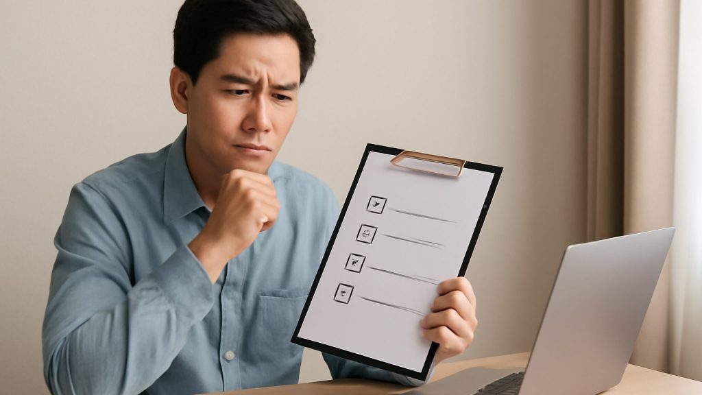 Minh họa: Vì sao nên có tiêu chí rõ ràng trước khi tham gia?