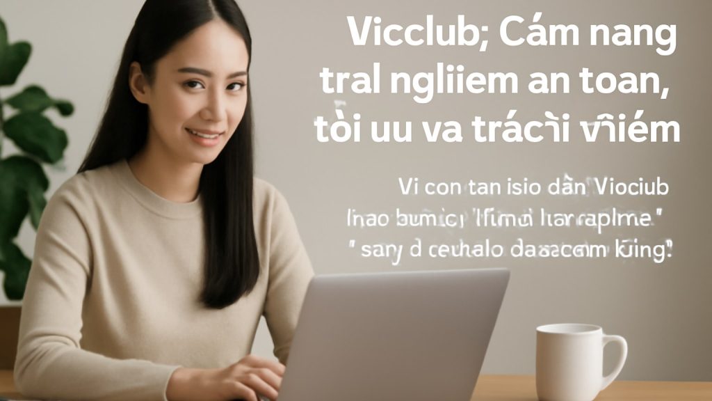 Vicclub: Cẩm nang trải nghiệm an toàn, tối ưu và có trách nhiệm Vicclub: Cẩm nang trải nghiệm an toàn, tối ưu và có trách nhiệm